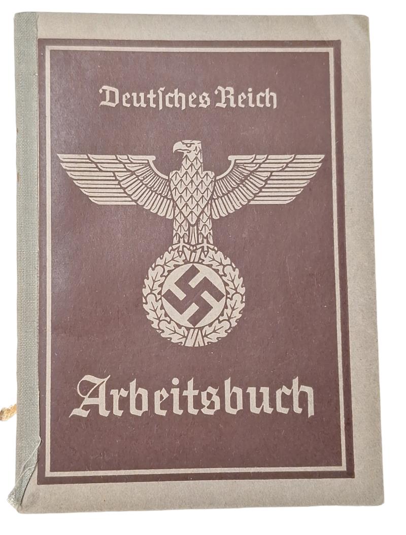 a german 2nd Pattern ww2 labor book 