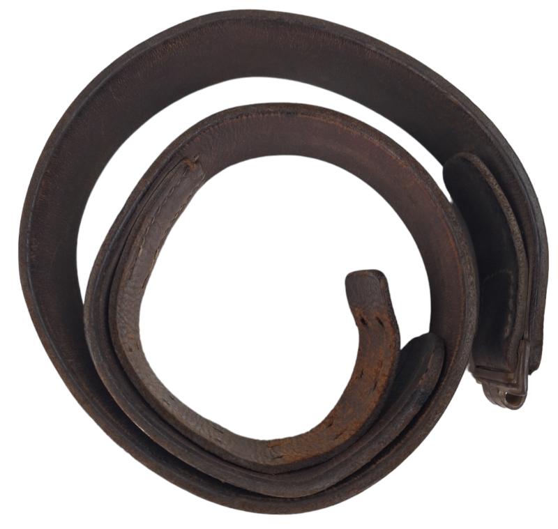 A german leather equipment belt
