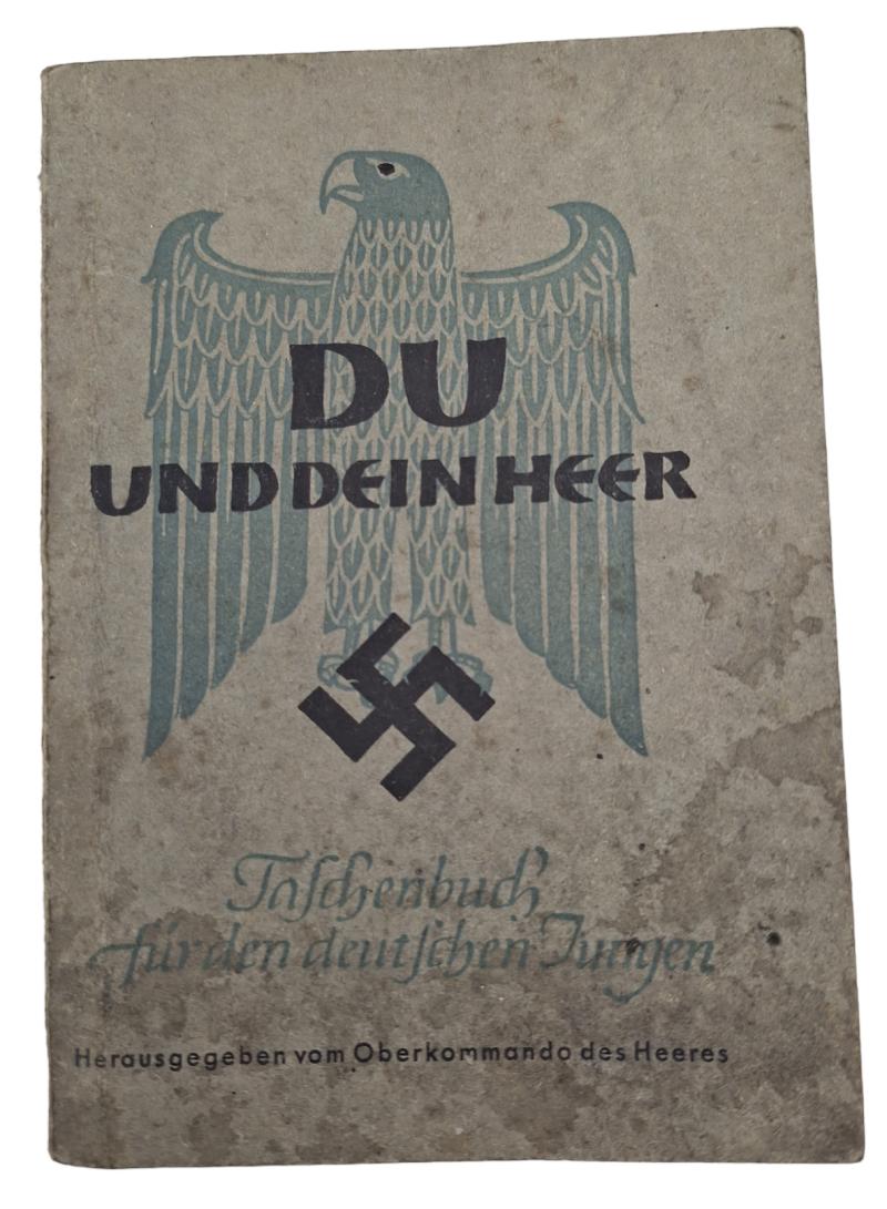 a German WW2 Hitler youth booklet 