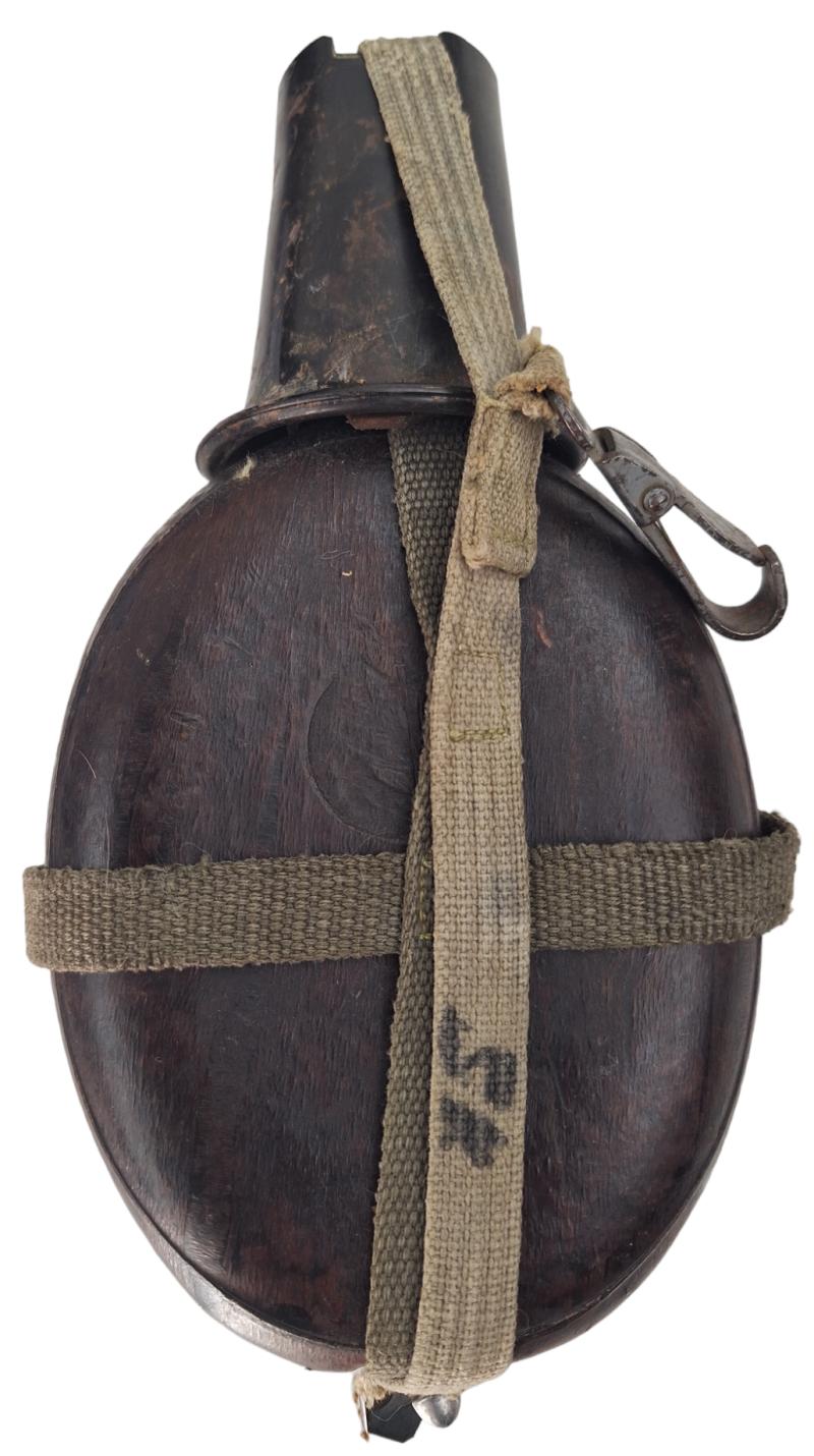 a pressed wood M31 Canteen and Cup