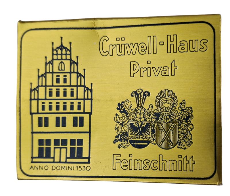 crüwell-haus 50 gram tabak box