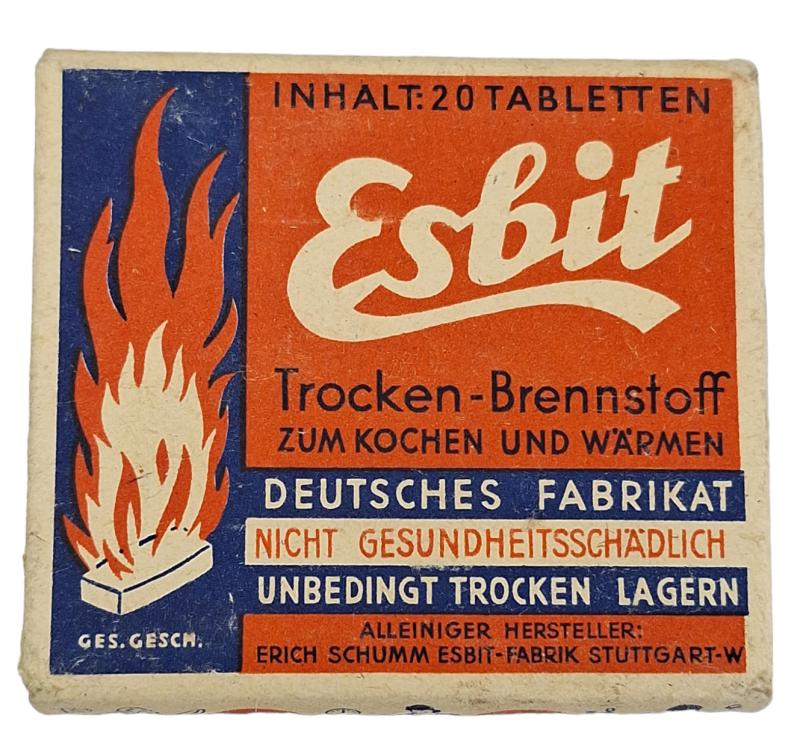 A  wehrmacht   Esbit Fuel Blok