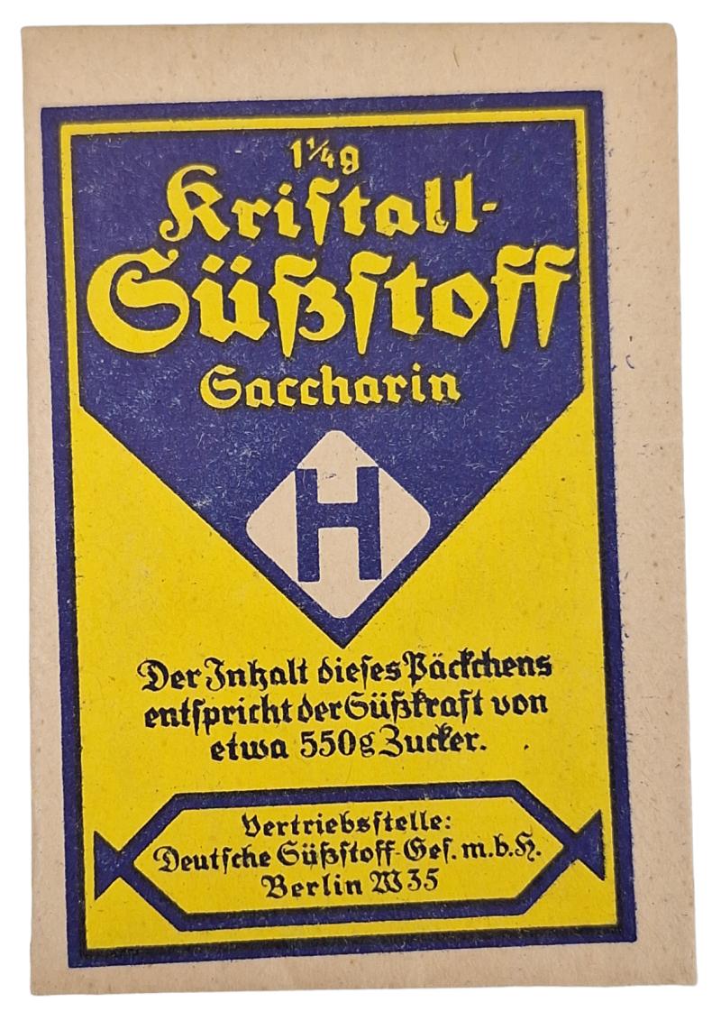 A whermacht packaging sweetener