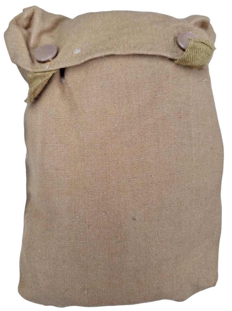 a Wehrmacht tan africa corps Gascape Pouch