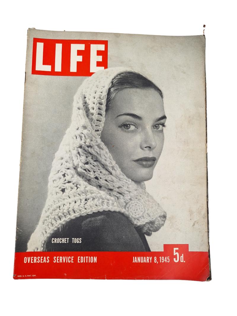 a American WW2 period life magazine