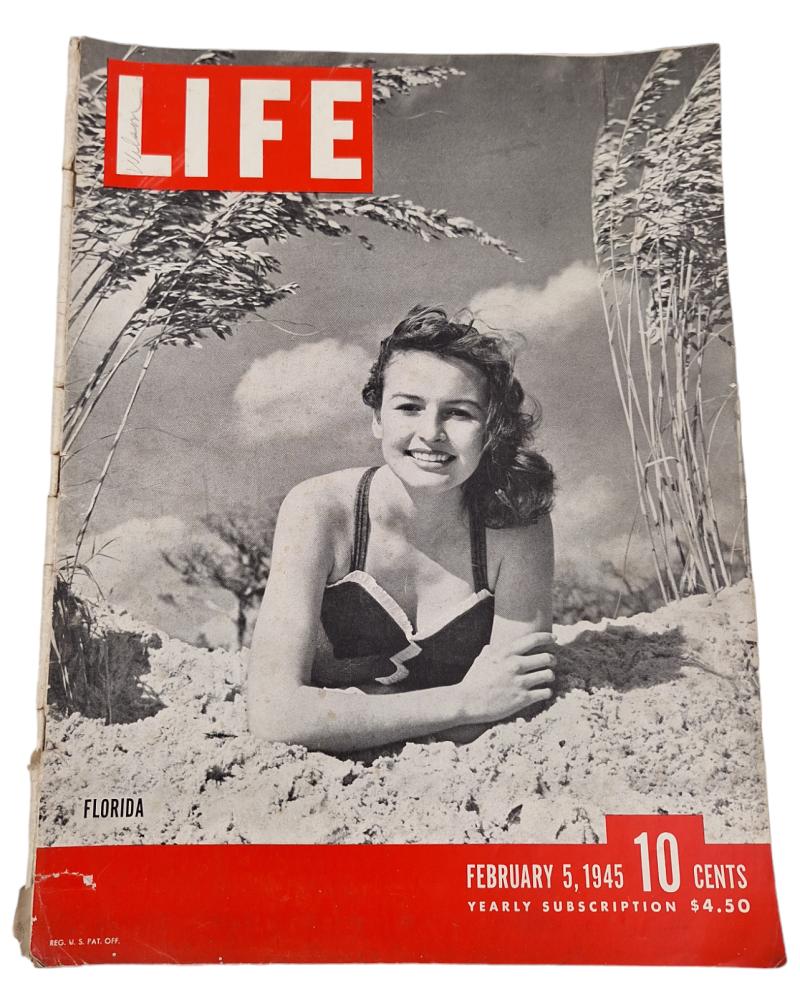 American WW2 period life magazine