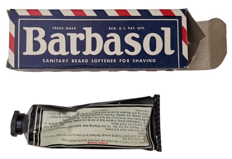 US WW2 barbasol Shaving Cream