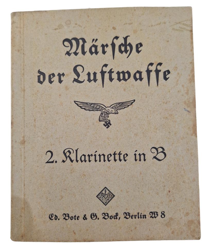 a german  ww2 music book (Märsche der Luftwaffe)