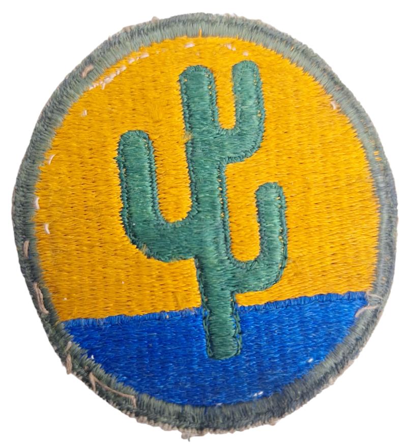 A us army 103rd infantry division patch