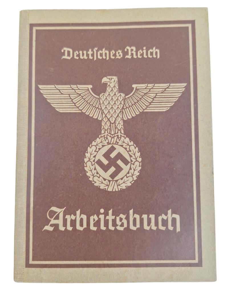 a german 2nd Pattern ww2 labor book 