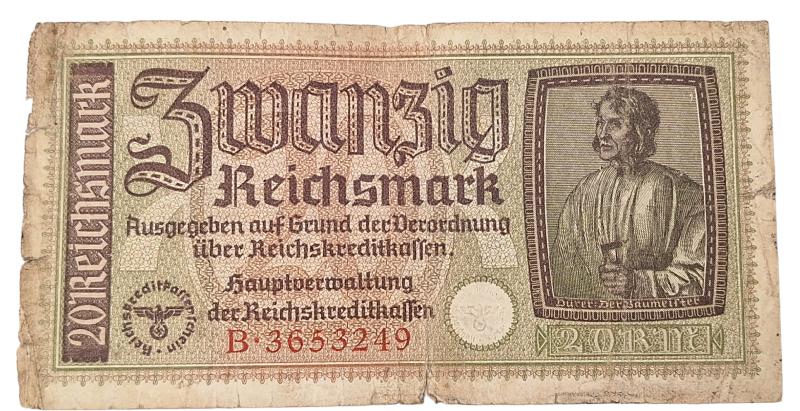 A Germany ww2 period 20 Reichsmark