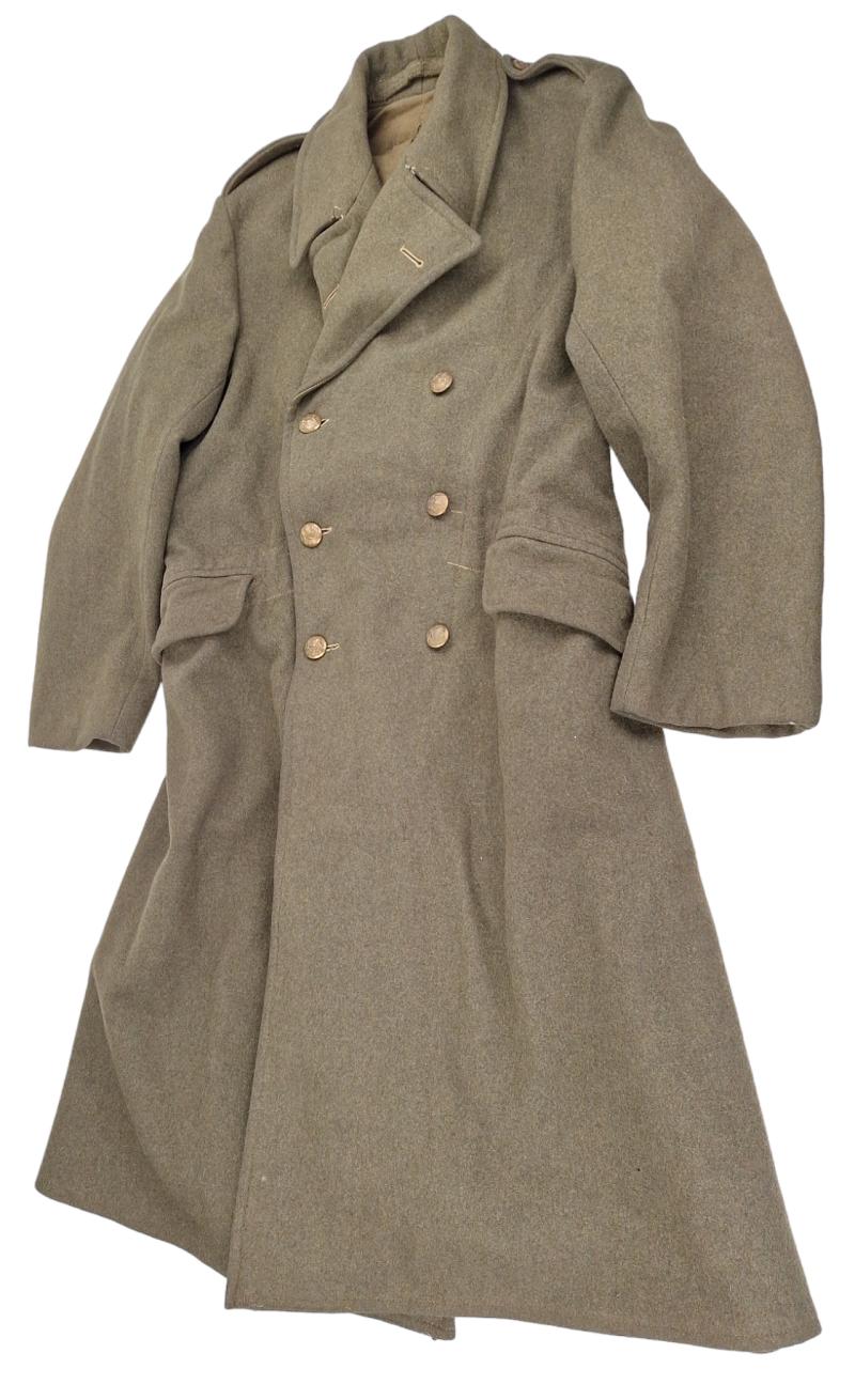 a British army WW2 great coat