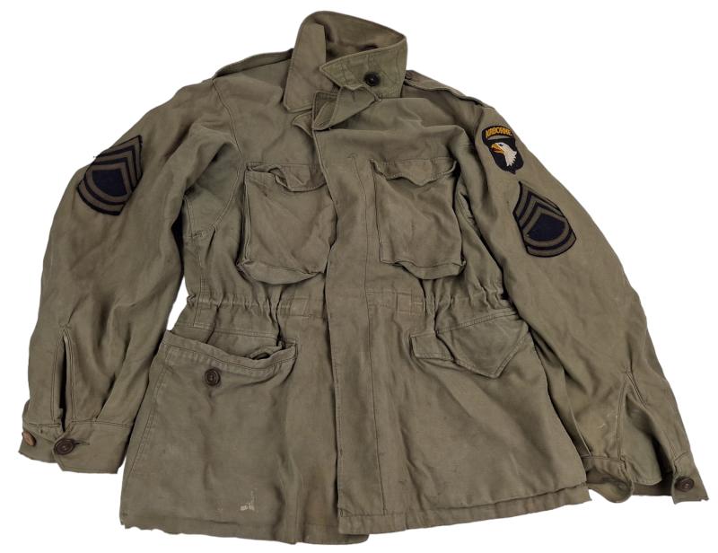 a us ww2 m1943 101 airborne fieldjacket