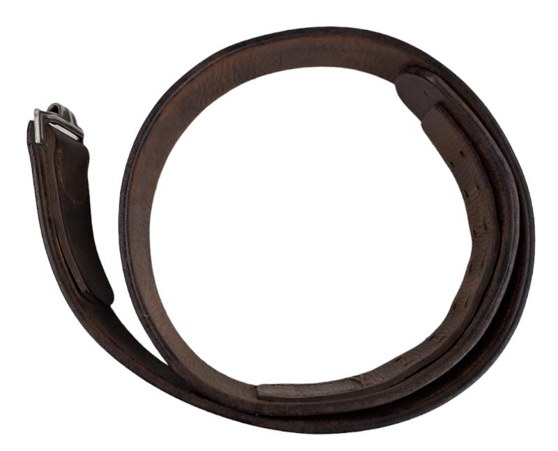 a german leather equipment belt