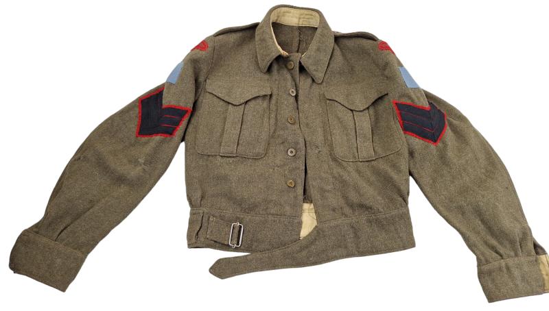 a WW2 Canadian Regina Rifle  regiment battle dress