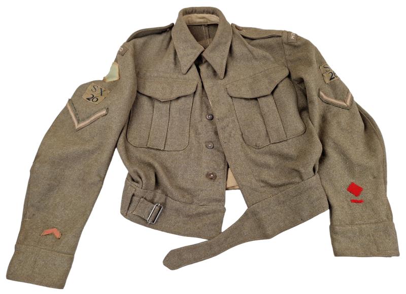 a british ww2 home guard  sx 26 uniform jacket