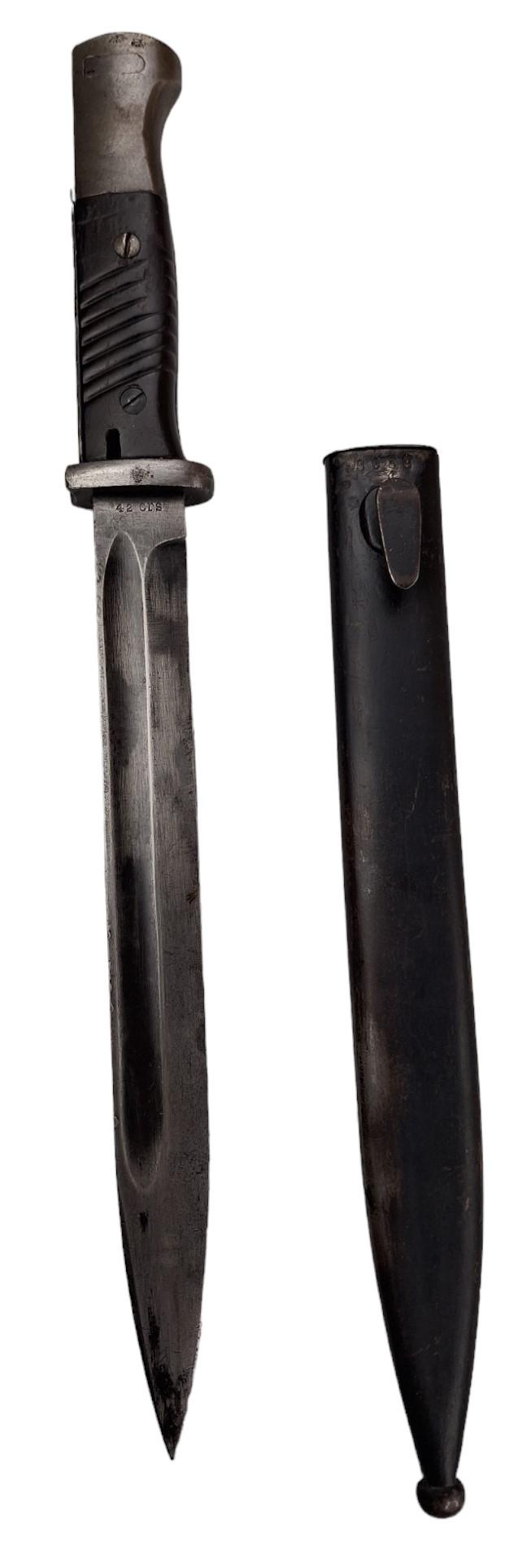 A K98 bajonet with no matching numbers