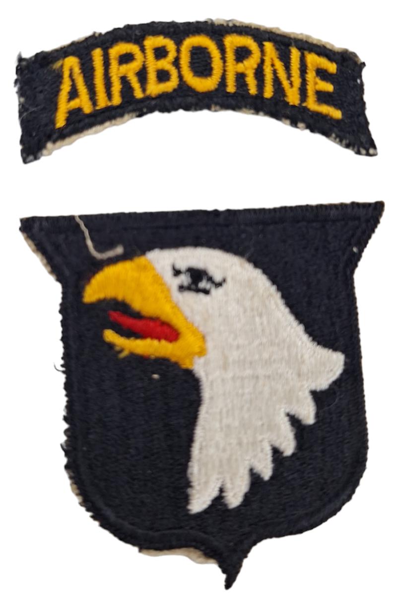 a  US 101st Airborne division patch
