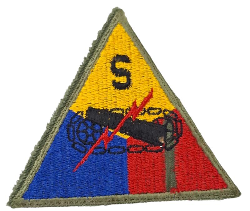 an us s th  Armored school patch