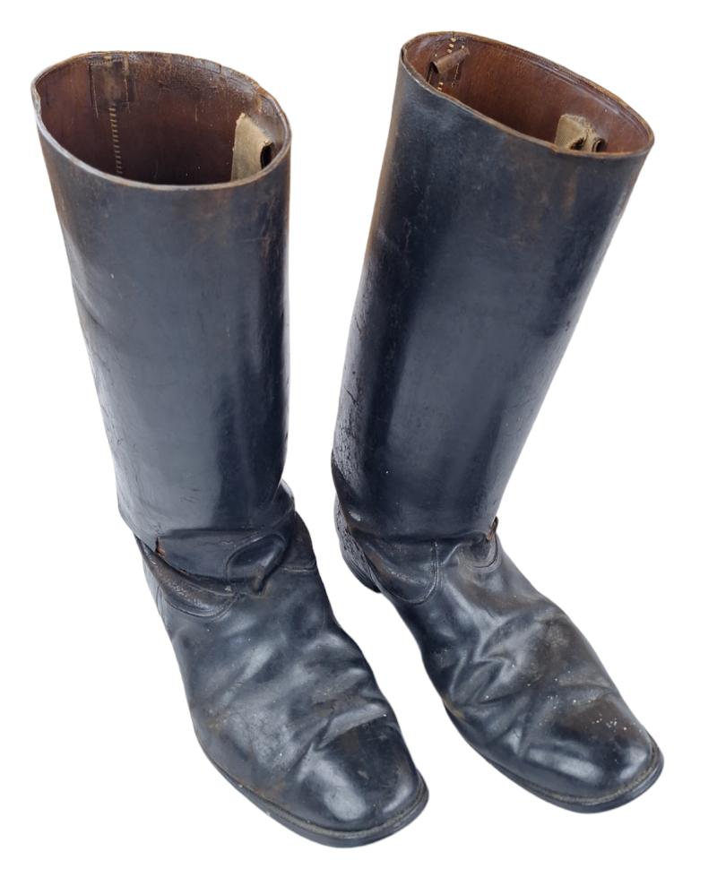 a set of wehrmacht officers boots