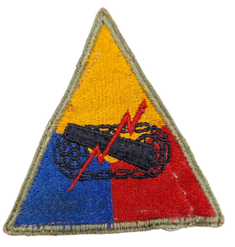 an us  Armored Division patch