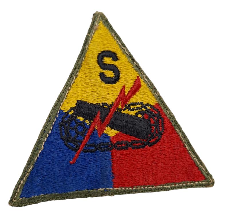 an us s th Armored school patch