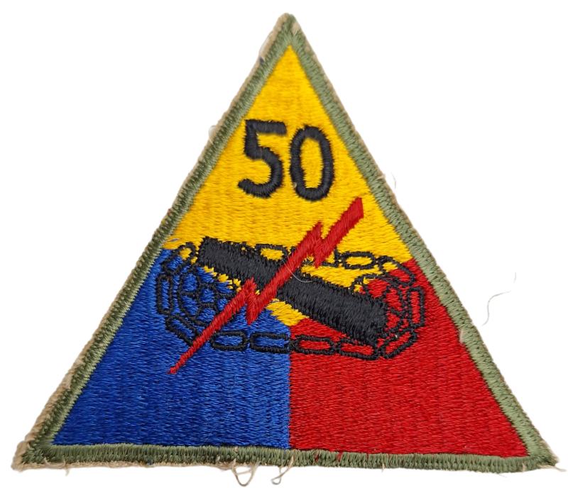 an us 50 th Armored Division patch