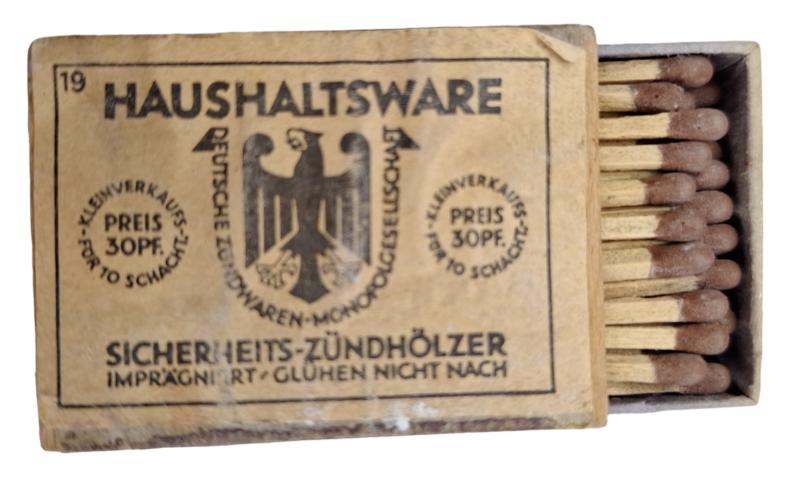 Wehrmacht haushaltsware Matches