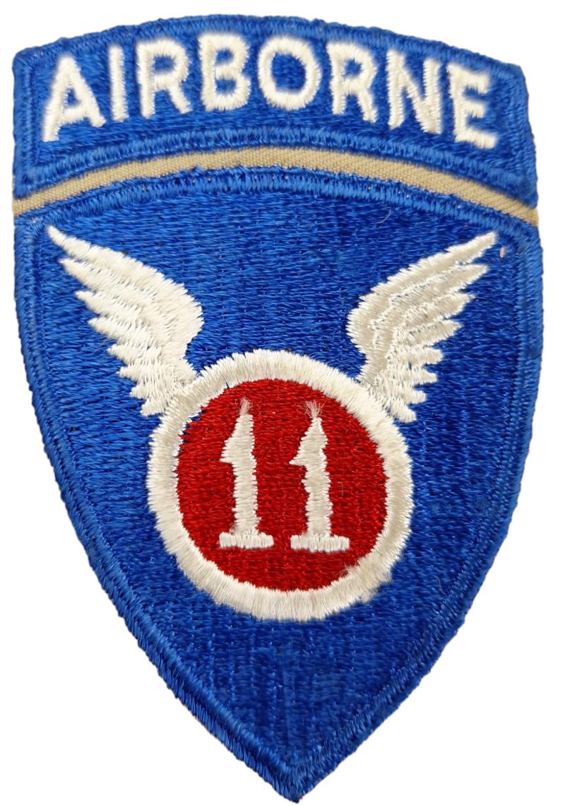 a us ww2 11 airborne division patch