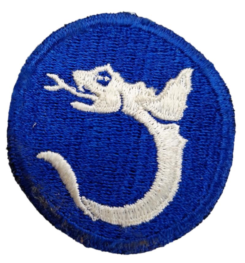 a ww2 130th GHOST INFANTRY DIVISION patch