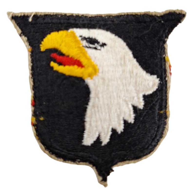 A ww2 us 101 airborne division patch he is without the airborne tab