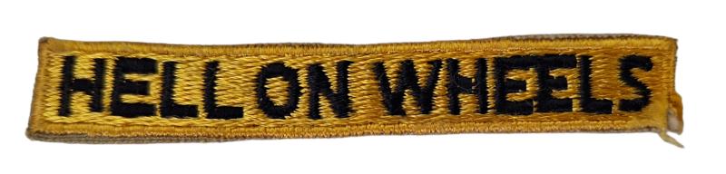 an Us 2th Armored Division patch 