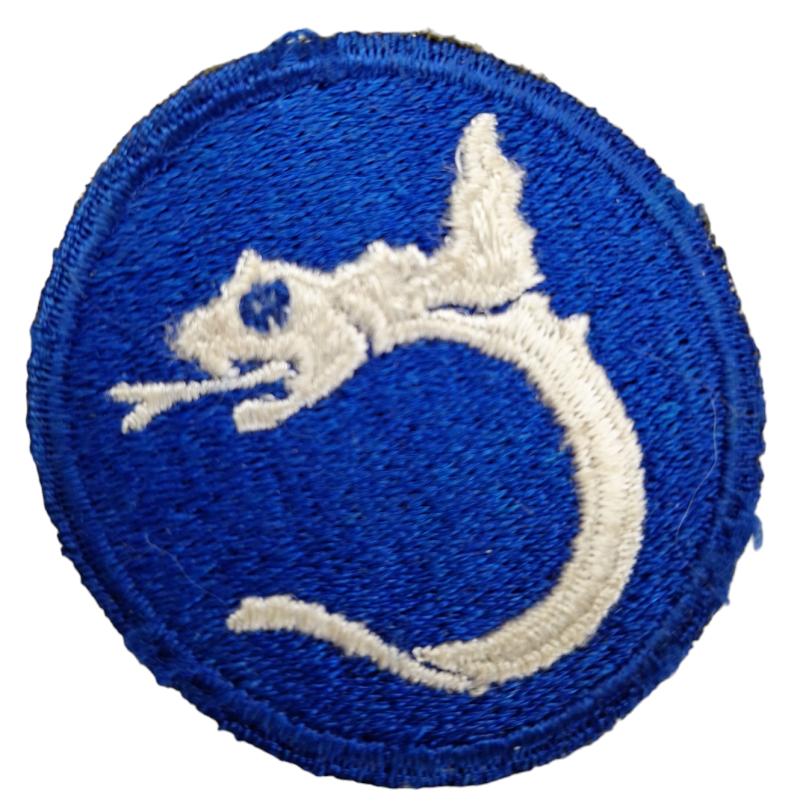 a ww2 130th GHOST INFANTRY DIVISION patch