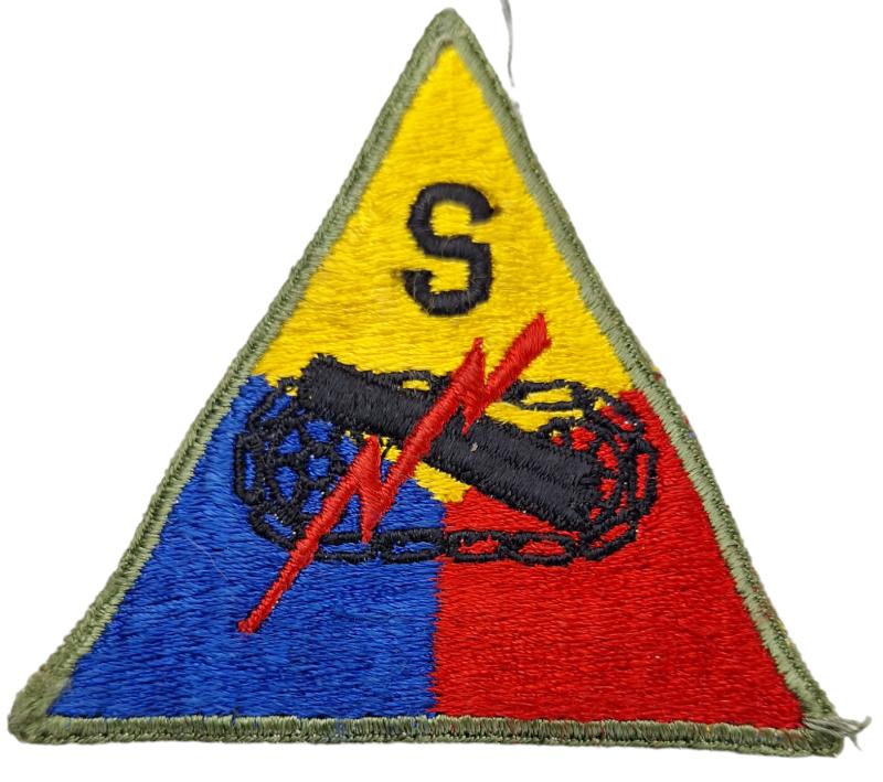 an us s th Armored school patch