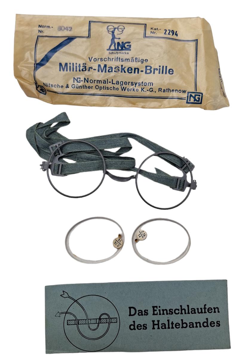 A German WW2 service glasses in the original packaging