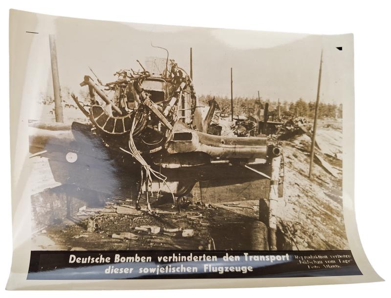 a German WW2 press photo in the size 18x24cm