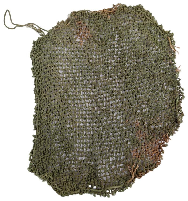 a British WW2 helmet net