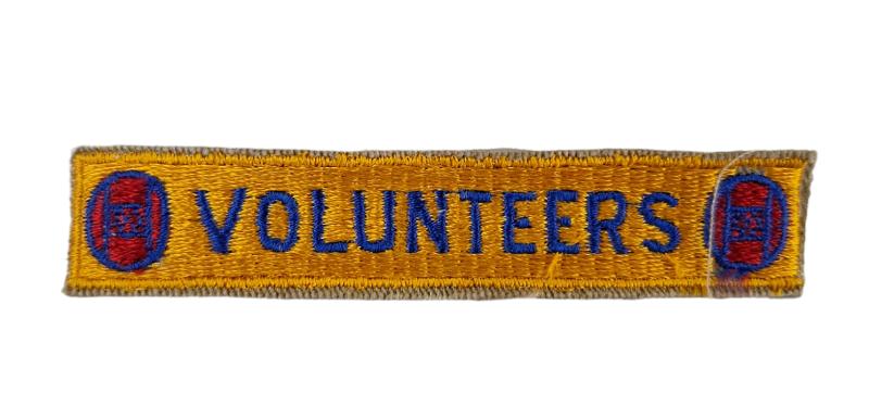 a us ww2 volunteers tab