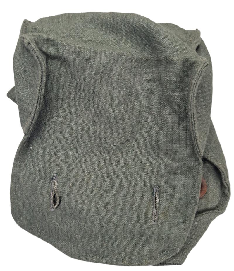 a late war german gas mask filter pouch