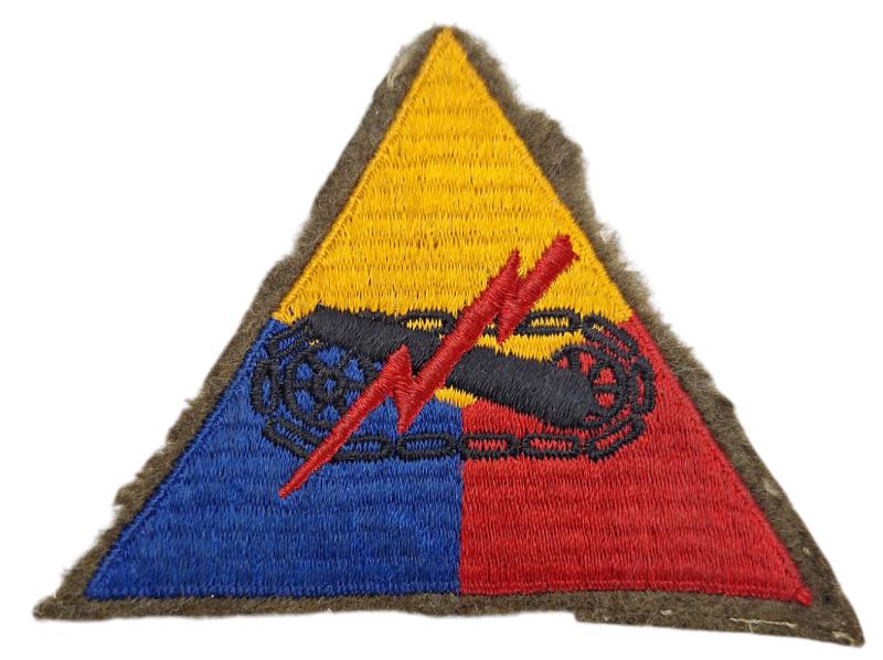 an us Armored Division patch