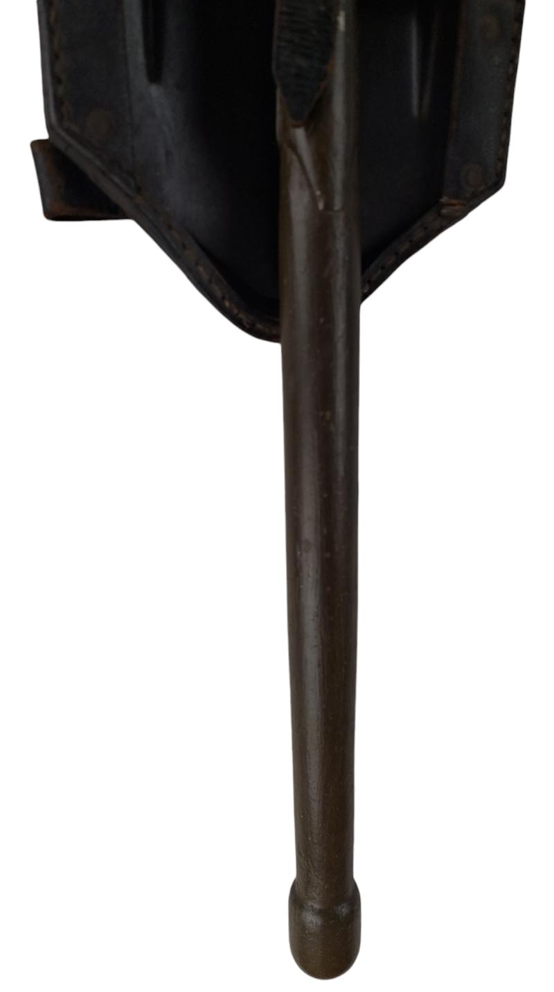 a wehrmacht Folding Shovel with Carrying Case