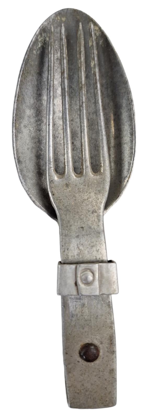 a german spoon/fork combination 