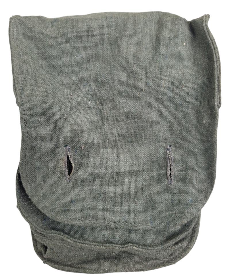 a late war german gas mask filter pouch