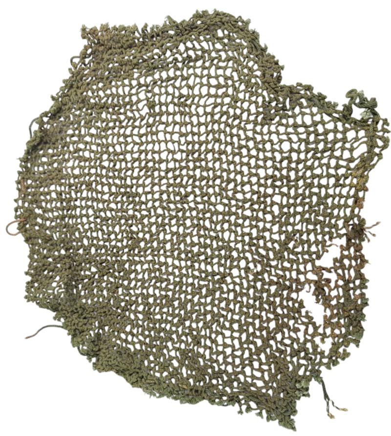 a British WW2 helmet net