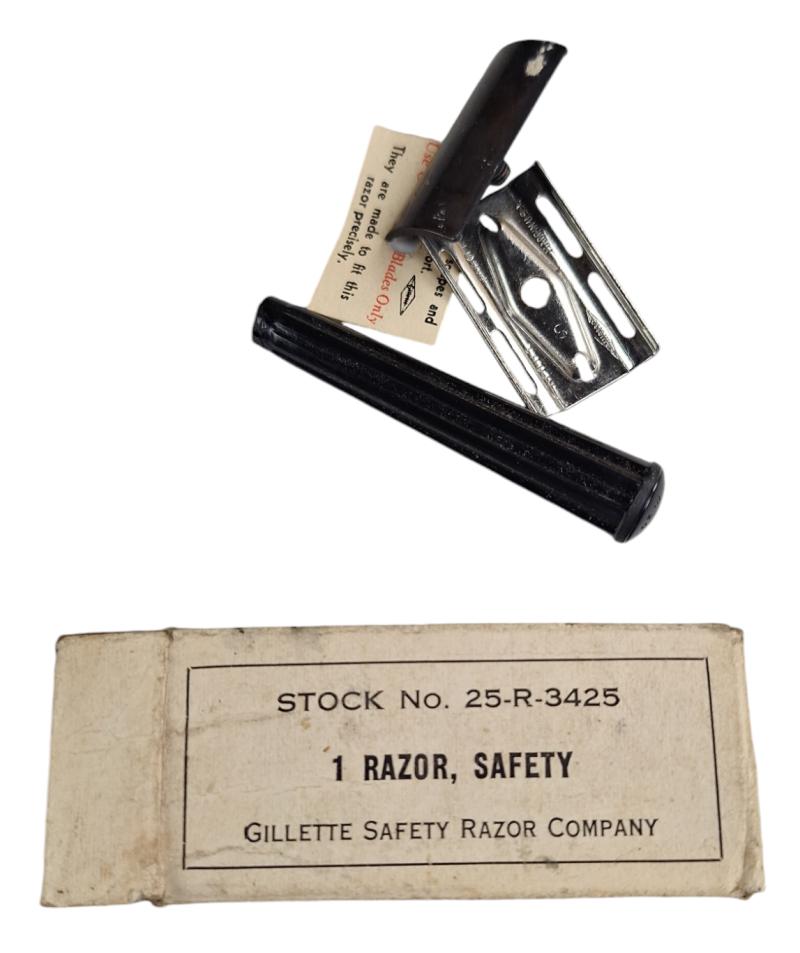 us ww2  razor in its original box