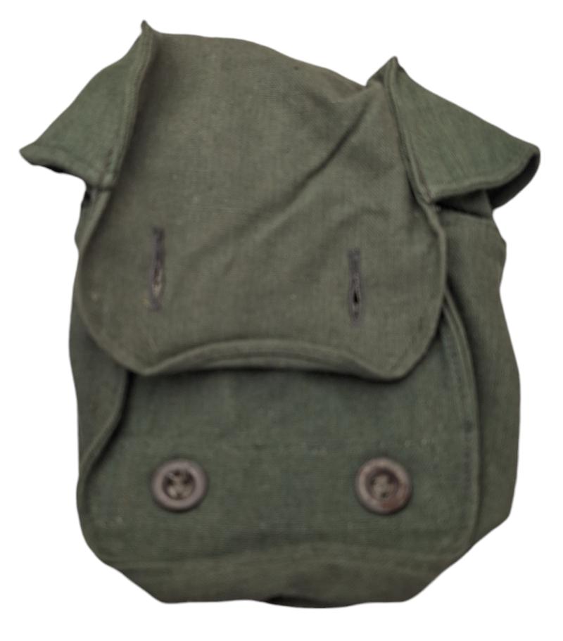 a late war german gas mask filter pouch