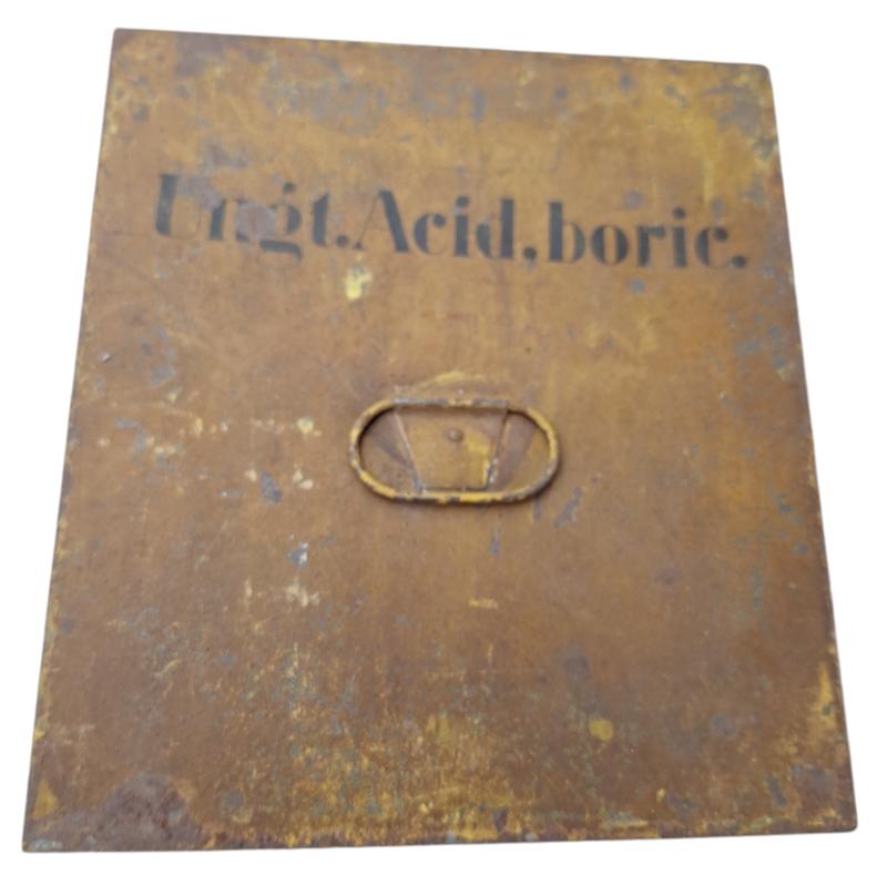 a wehrmacht ungt.acid.boric metal tin