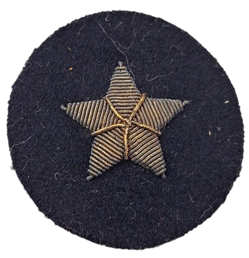 a kriegsmarine boatswain star sleeve patch