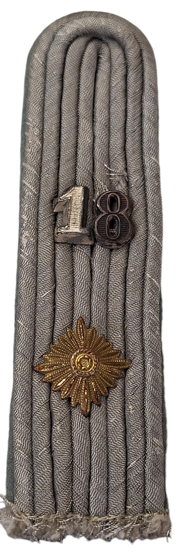 A Wehrmacht transport troops shoulder board