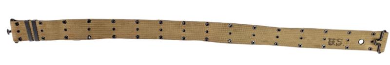 a US WW2 Pistol Belt